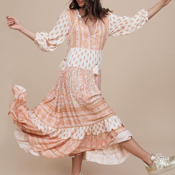 NWT ARNHEM | Babylon Maxi Dress Sunray - Picture 4 of 10